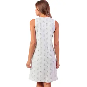 Γυναικείο νυχτικό Admas White And Grey image-2