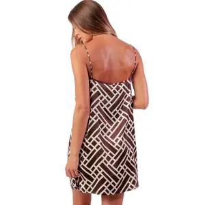 Nattlinne för kvinnor Admas Luxe Geometric image-1