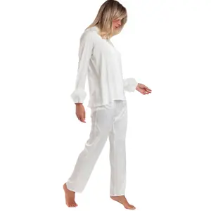 Women's Pyjama Shirt and Trousers Admas Plumas Marabu Luxe image-2