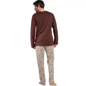 Pyjamas med långa ärmar och byxor Admas Varsity Squad Peanuts image-1