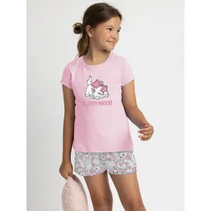 Pyjama T-shirt en Short Meisje Admas Sleepy Marie Disney image-2
