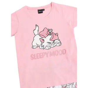Pyjama T-shirt en Short Meisje Admas Sleepy Marie Disney image-3