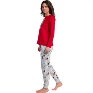 Pigiama a maniche lunghe e pantaloni donna Admas Alice In Wonderland Disney image-2