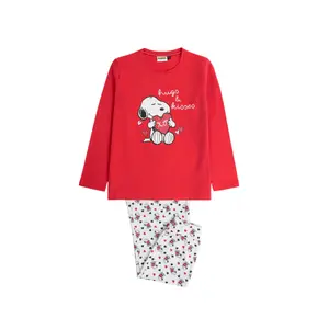 Langarmshirt und Hose Mädchen Admas Peanuts In My Heart