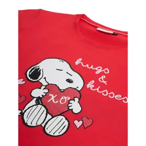 Langarmshirt und Hose Mädchen Admas Peanuts In My Heart image-2