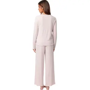 Pigiama a maniche lunghe e pantaloni donna Admas Romantic image-1