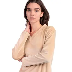 Pigiama top col V e pantaloni donna Admas Oriental image-3