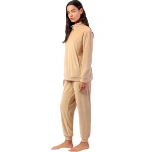 Pyjamasweatshirt och byxor dam Admas Home image-1