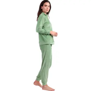 Pyjamasweatshirt och byxor dam Admas Home image-2
