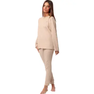 Pigiama a maniche lunghe e leggings donna Admas Supersoft image-0