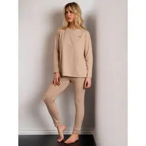 Pigiama a maniche lunghe e leggings donna Admas Supersoft image-3