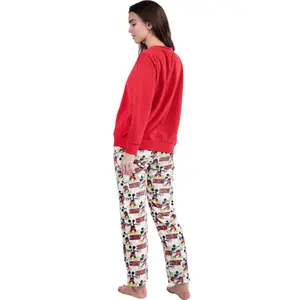 Pyjama haut manches longues et pantalon femme Admas Best Mickey Disney image-1
