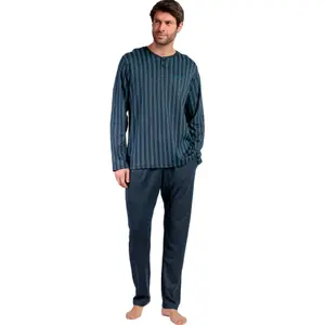 Pijama polo de manga larga y pantalón Admas Italic image-0