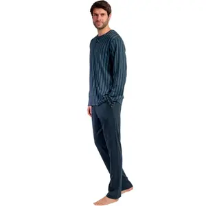 Pijama polo de manga larga y pantalón Admas Italic image-2