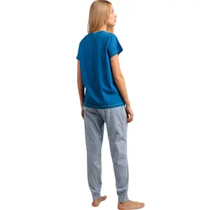 Pigiama t-shirt e pantaloni donna Admas Love Your Life image-1