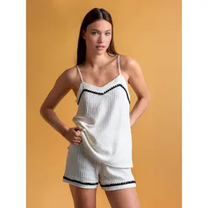 Pijama caracol y short mujer Admas Stitching image-2