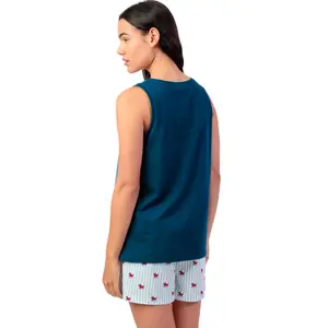 Πυτζάμα γυναικεία Admas LouLou Stripes image-1