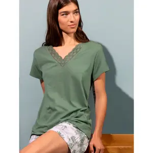 Pigiama t-shirt e pantaloni corti donna Admas Summer Paradise image-2
