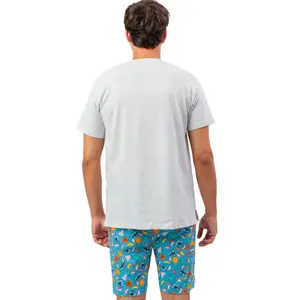 Női pizsama póló és rövidnadrág Admas Stitch Beach Disney image-1