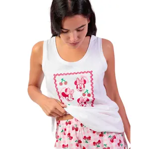 Pyjama Damen Admas Minnie Cherry Disney image-2