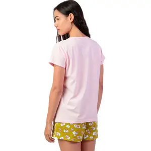 Pigiama t-shirt e pantaloni corti donna Admas Winnie Sleep Disney image-1