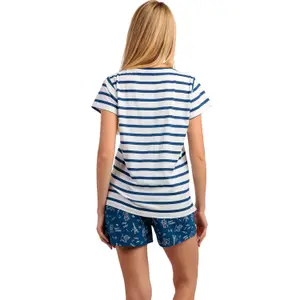 Pigiama t-shirt e pantaloni corti donna Admas Marie Paris Disney image-1