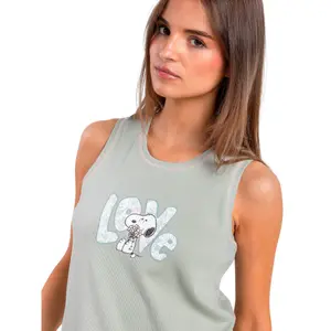 Pyjamas för kvinnor Admas Love Peanuts image-2