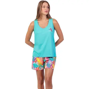 Πυτζάμα γυναικεία Admas Tropical Summer image-0