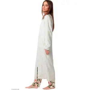 Robe lunga da casa donna Admas Rosas image-2
