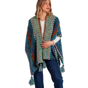 Poncho aperto donna Admas Azteca image-0