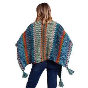Poncho aperto donna Admas Azteca image-1