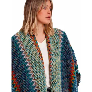 Poncho aperto donna Admas Azteca image-4