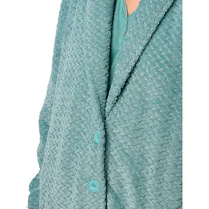 Polaire da interno lunga donna Admas Soft Peacock image-3