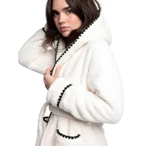 Robe de chambre femme Admas Luxury Stitching image-3