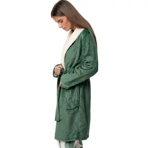 Szlafrok damski Admas Luxury Leaves image-2