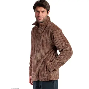 Polaire da interni con zip donna Admas Cinnamon image-2