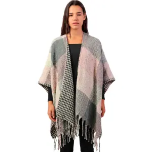 Poncho woman Admas Cuadros image-0
