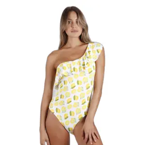 Eén Delige Badpak met Ruffles voor Dames Admas image-0