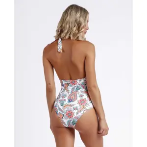 Badeanzug mit tiefem Rücken für Damen Admas Paisley image-2