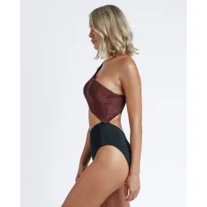 Women's asymmetrical 1-piece swimsuit Admas Night Summer image-1