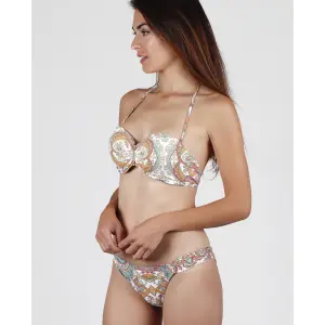 Costume da bagno a fascia 2 pezzi da donna Admas Paisley image-1