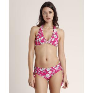 Costume da bagno due pezzi con laccetti spiaggia fiori donna Admas image-1
