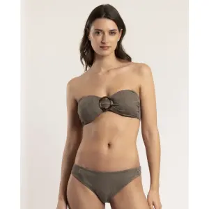 Maillot de bain 2 pièces bandeau femme Admas Fresh Leaves image-1