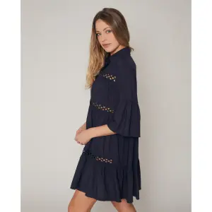 Vestido camisa com mangas largas mulher Admas image-1