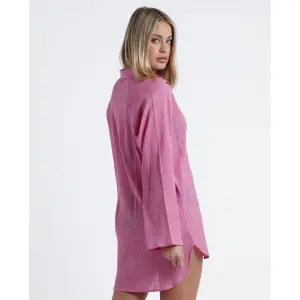 Robe chemise de praia de manga longa para mulher Admas image-2