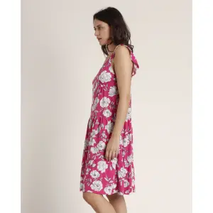 Robe de plage sans manches à fleurs femme Admas image-1