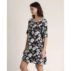 Robe de plage à fleurs manches françaises femme Admas image-2