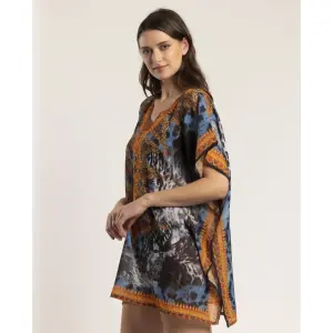 Robe caftan ajourée femme Admas image-2