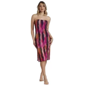 Vestido sin mangas color arena mujer Admas image-0