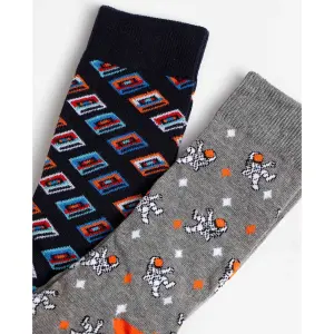 Football Socks Admas Diver Planet Cassete (x6) image-1